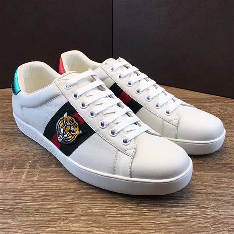 gucci ace white shoes|Gucci ace shoes men.